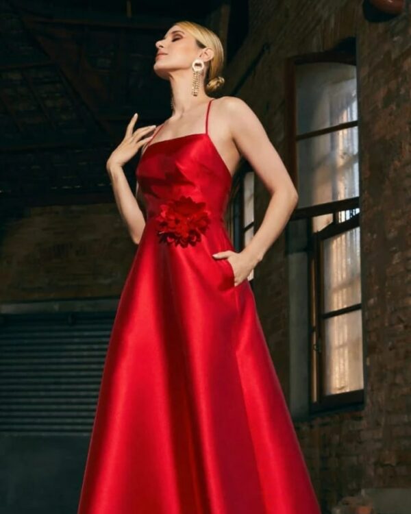 Vestido Longo com alça